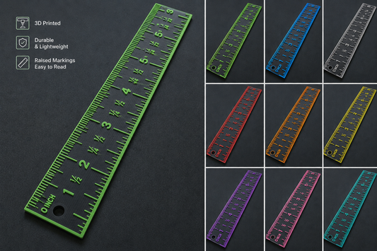 Raised marking ruler