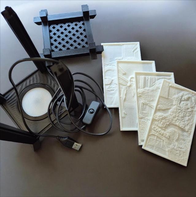Lithophane Photo Light - NEW STORE - Low Price until 30th Jun