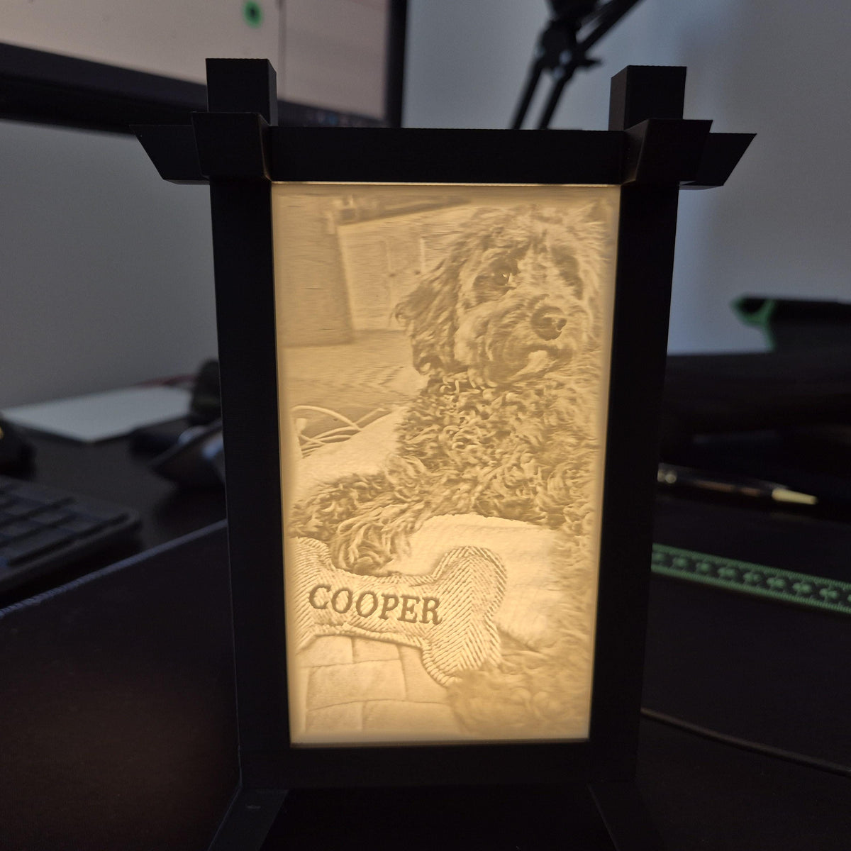 Lithophane Photo Light - NEW STORE - Low Price until 30th Jun