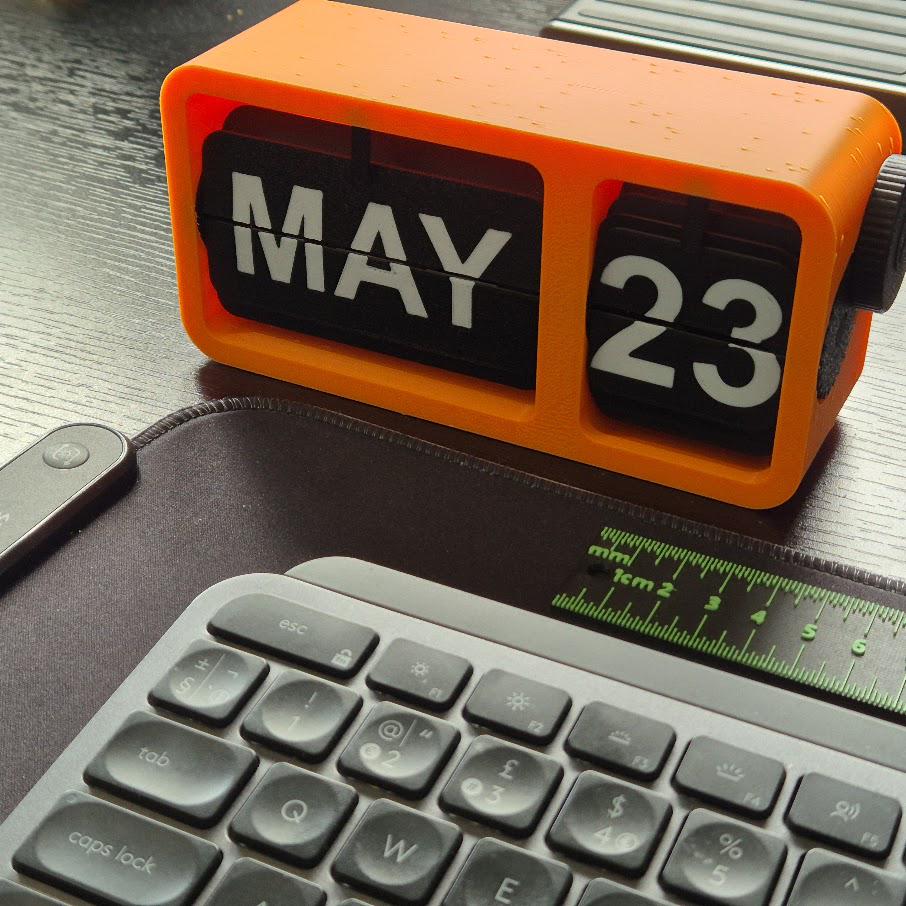 Retro Flap / Flip Calendar