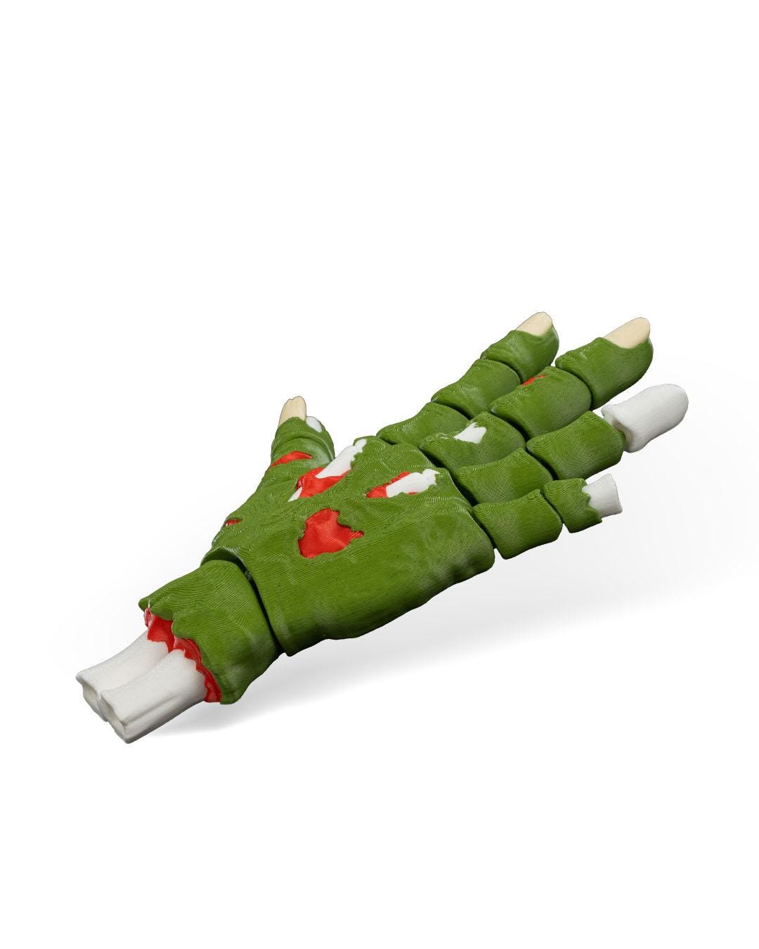 Articulated Zombie Hand - 3D Printed Creepy Fidget Toy &Halloween Decor
