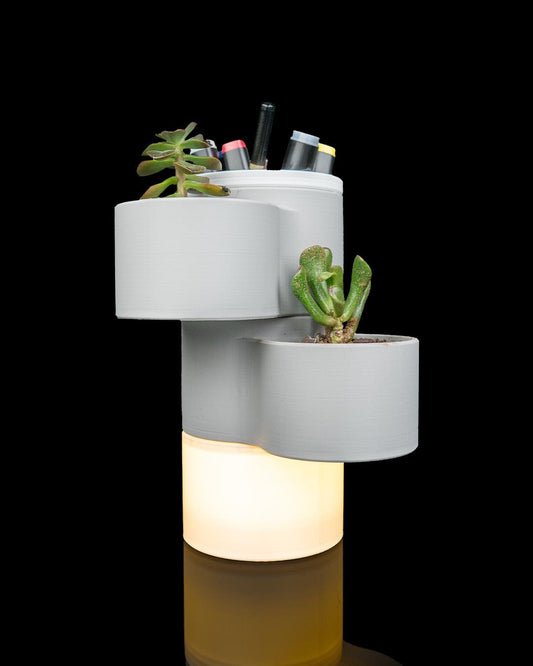 Living Stack - Table / Desk Lamp & Organizer